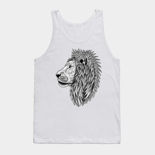 Asiatic lion Tank Top